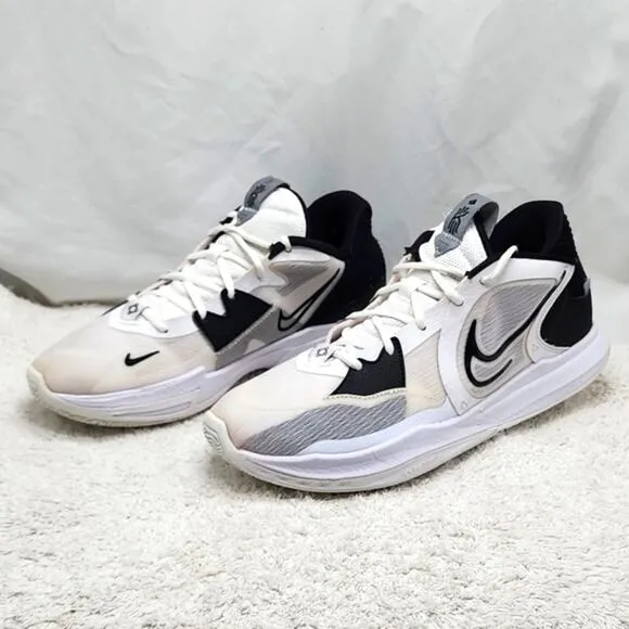 ■NIKE■KYRIE 5 LOW BASKETBALL🏀SNEAKERS 👟BLACK/WHITE MENS 11.5 ●I   ■GUC📦BOX 2■