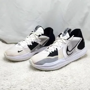 ■NIKE■KYRIE 5 LOW BASKETBALL🏀SNEAKERS 👟BLACK/WHITE MENS 11.5 ●I   ■GUC📦BOX 2■