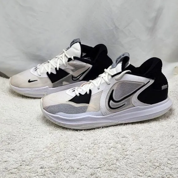 ■NIKE■KYRIE 5 LOW BASKETBALL🏀SNEAKERS 👟BLACK/WHITE MENS 11.5 ●I   ■GUC📦BOX 2■