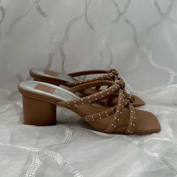 NWB Dolce Vita Zasa studded crisscross sandals