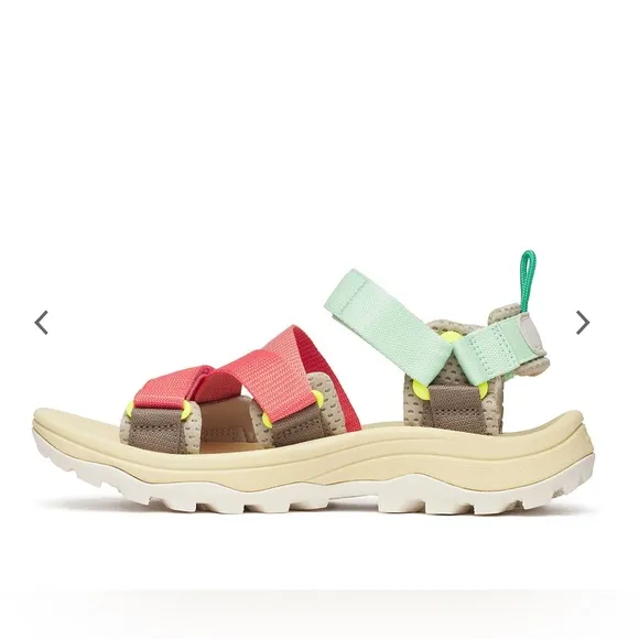 NWB Merrell Speed Fusion Sport RMX Sandals in Celadon/ Blossom