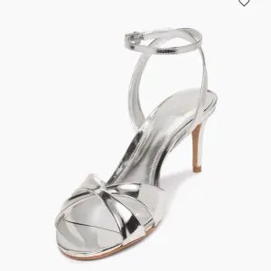 NWB Schutz Hilda 65MM Metallic Leather Sandals size 9 B women’s pumps 1118