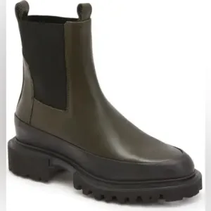 NWOB Allsaints Harlee Lug Sole Chelsea Boot Sz 10