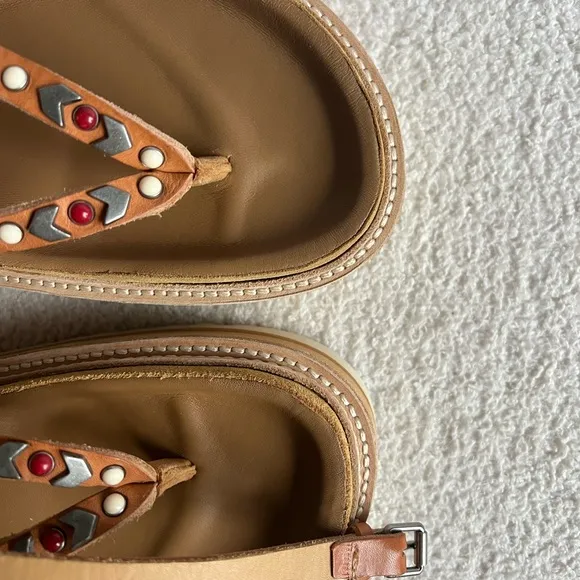 NWOB Isabel Marant Elham Studded Sandals