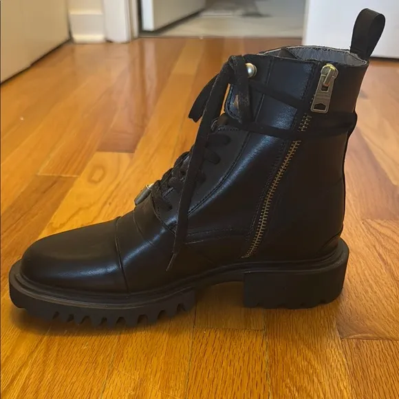 NWOT All Saints Tori Leather Boots