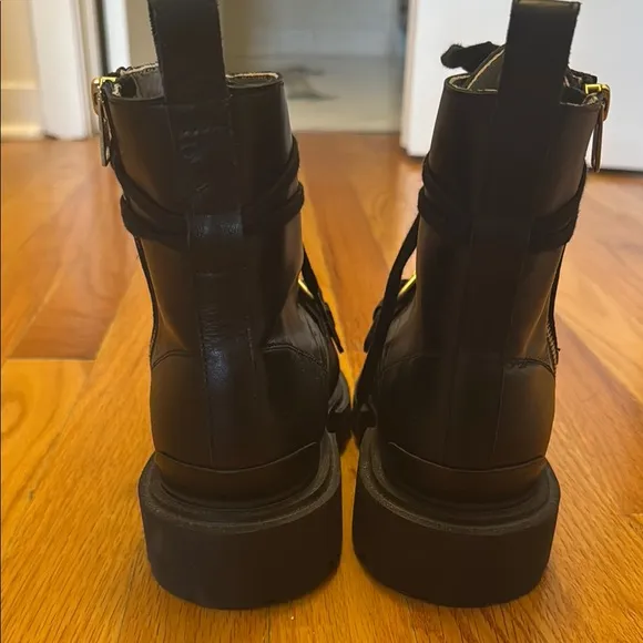 NWOT All Saints Tori Leather Boots
