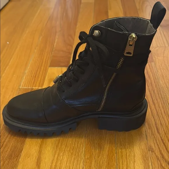NWOT All Saints Tori Leather Boots