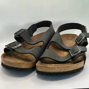 NWOT BIRKENSTOCK™️ Men's Size EU36 (13M) 'MILANO' Black Leather Sandals