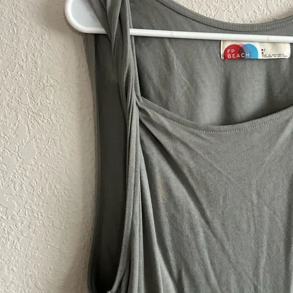 NWOT Free People Beach Drew Midi Tee Size Medium