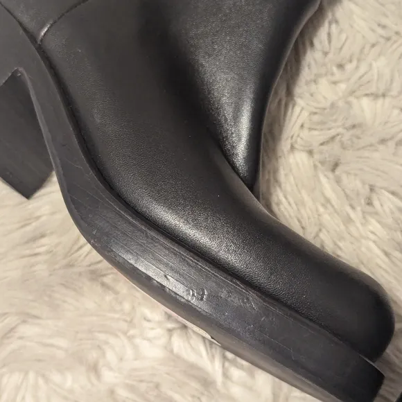 NWOT Jeffrey Campbell Reflect OK Thigh High Platform Boots in Black