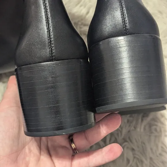 NWOT Jeffrey Campbell Reflect OK Thigh High Platform Boots in Black