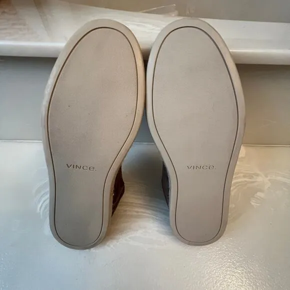 NWOT. VINCE Emmitt Slip-On Espadrille Loafers. Mens Size 11Color Brown.