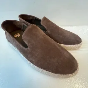 NWOT. VINCE Emmitt Slip-On Espadrille Loafers. Mens Size 11Color Brown.