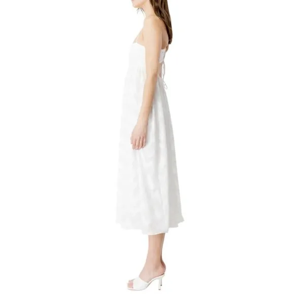 NWT Bardot Zanthi Midi Dress in Orchic White Sz. XXL (US 12)