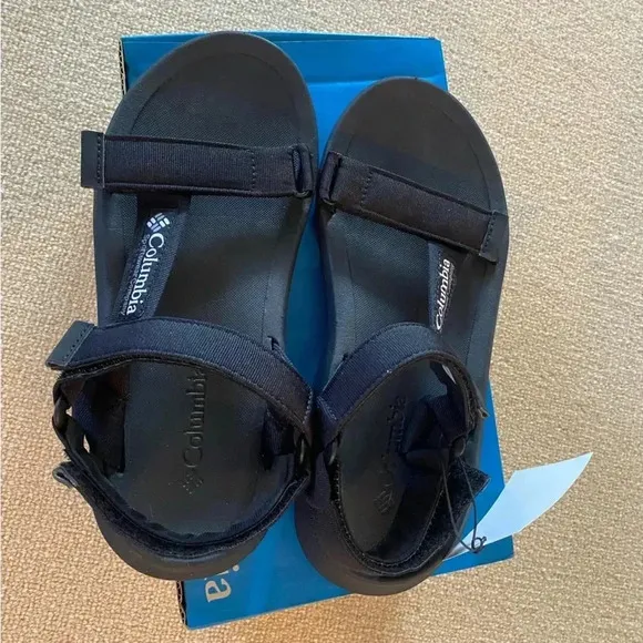 NWT Columbia Globetrot men’s sandals black