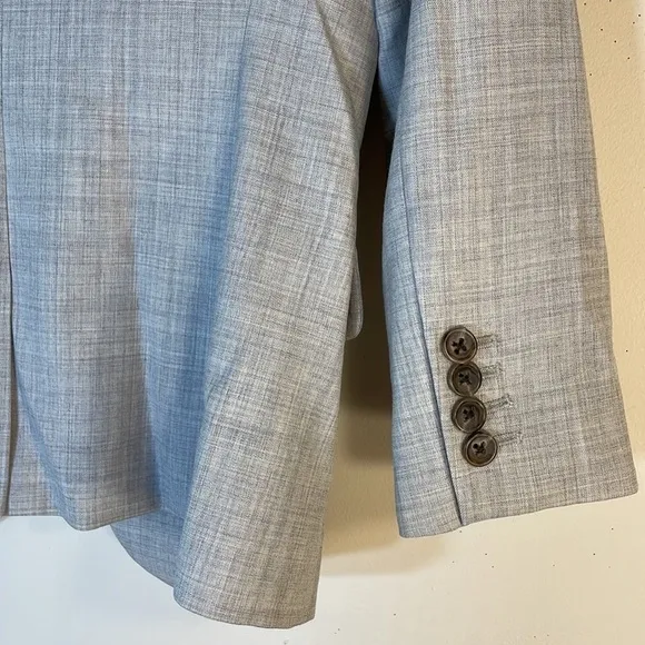 NWT. J. Crew 0 Super 120’s 100% Wool One Button Blazer.