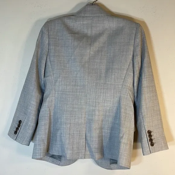 NWT. J. Crew 0 Super 120’s 100% Wool One Button Blazer.