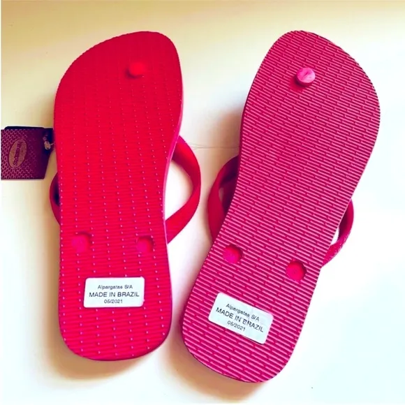 NWT Limited Edition RARE A BATHING APE BAPE x HAVAIANAS Pink Camo Sandals