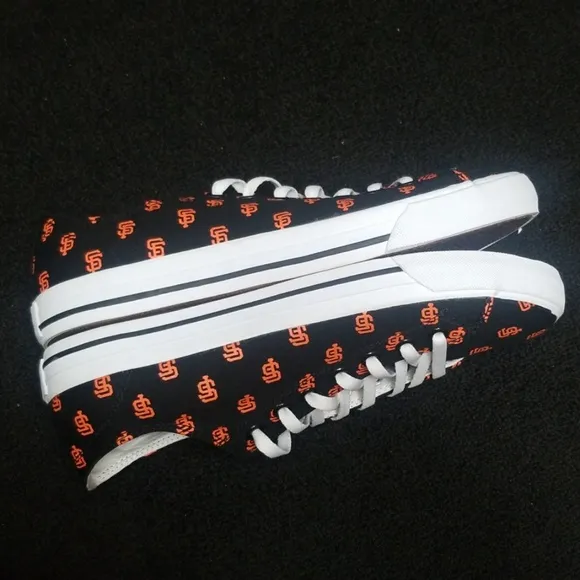 NWT SF Giants Sneakers vans like shoe MLB licensed