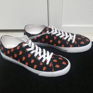 NWT SF Giants Sneakers vans like shoe MLB licensed