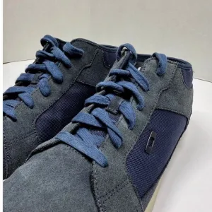 Oakley Road Trip Y2K Skater Suede Navy Blue Mid Sneakers Mens Size 11.5