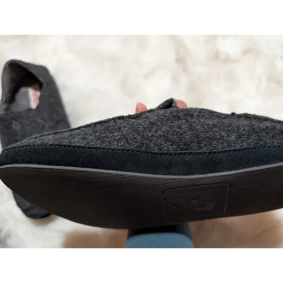 OluKai Men's Wool‎ Blend Slip On Loafer Comfort Casual Shoes Molo Hulu Sz 9