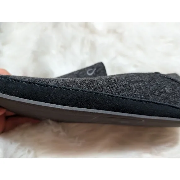 OluKai Men's Wool‎ Blend Slip On Loafer Comfort Casual Shoes Molo Hulu Sz 9