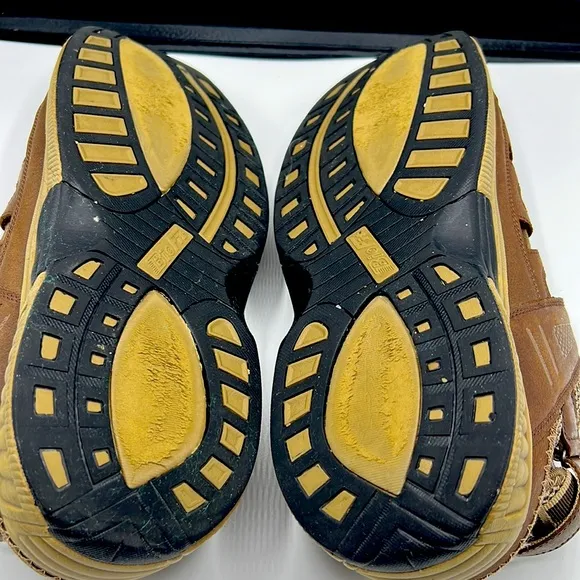 OrthoFeet brown sandals for men size 14