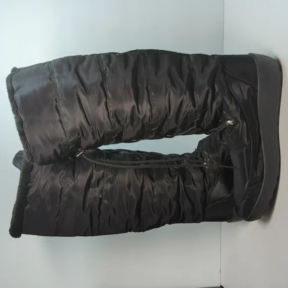 Pajar Romania Black waterproof Tall Winter Boots womans size 10  EU 41