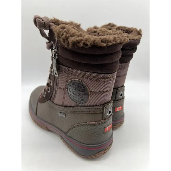 Pajar Tour Winter Boots Brown Waterproof Men's Size 8 NEW🛒