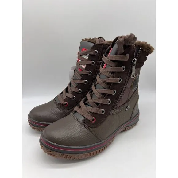 Pajar Tour Winter Boots Brown Waterproof Men's Size 8 NEW🛒