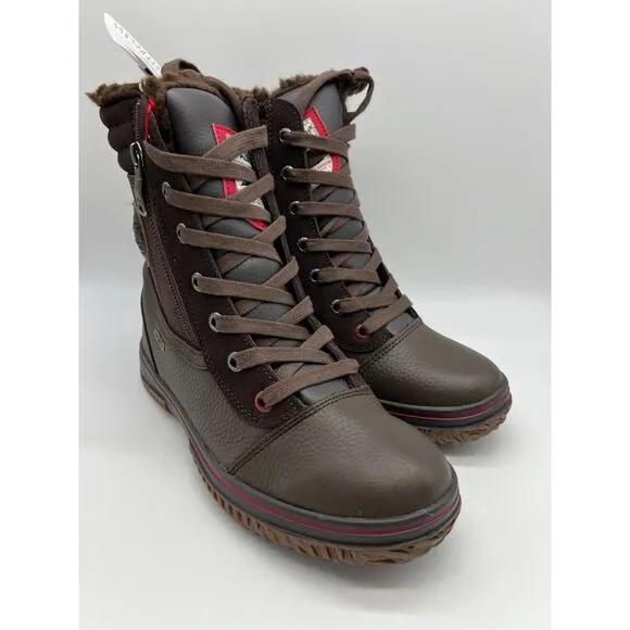 Pajar Tour Winter Boots Brown Waterproof Men's Size 8 NEW🛒