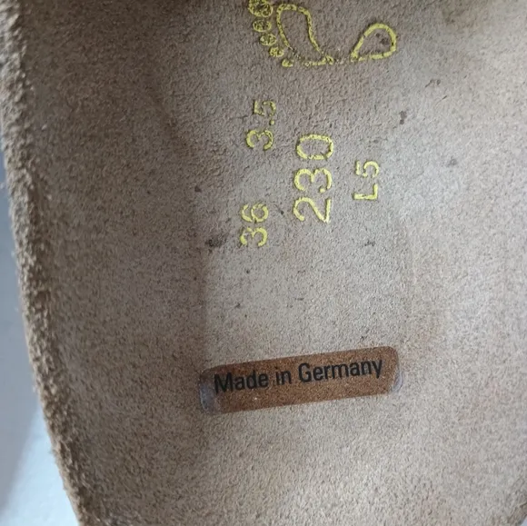 Papillio Birkenstock Women's Sandals - Green Iredesent Size 36