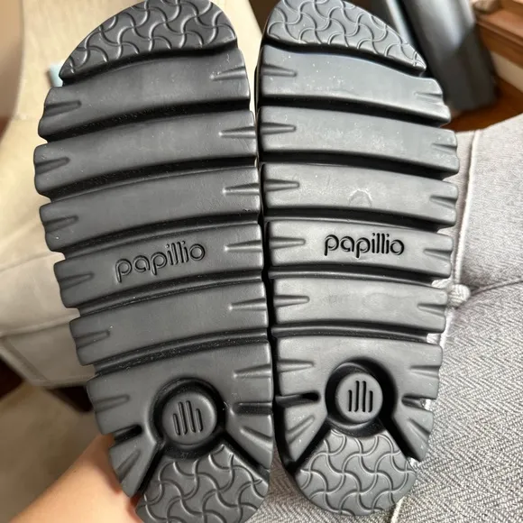 Papillio Black Sandals for Women