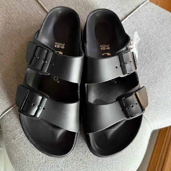 Papillio Black Sandals for Women