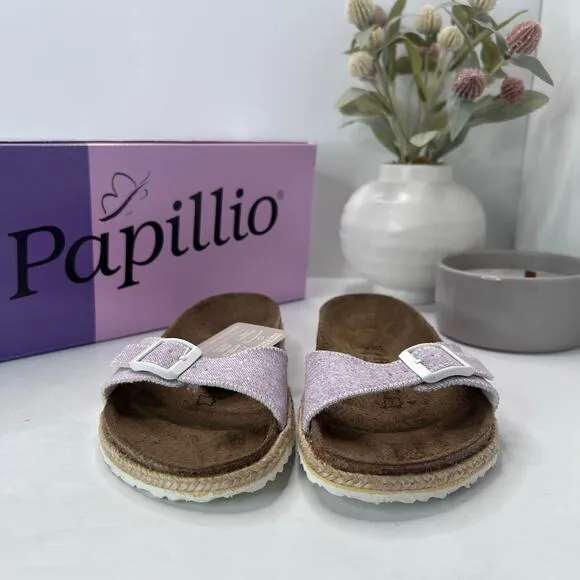 Papillio by Birkenstock Madrid PAP Sandals Beach Purple Women 5/EU 36 NWB Narrow