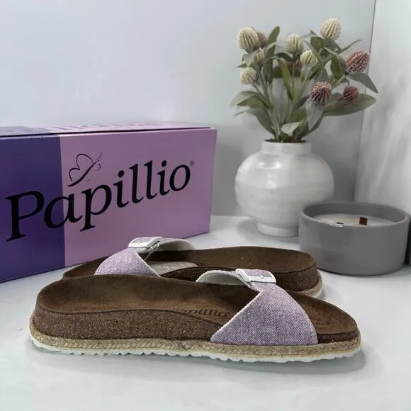 Papillio by Birkenstock Madrid PAP Sandals Beach Purple Women 5/EU 36 NWB Narrow