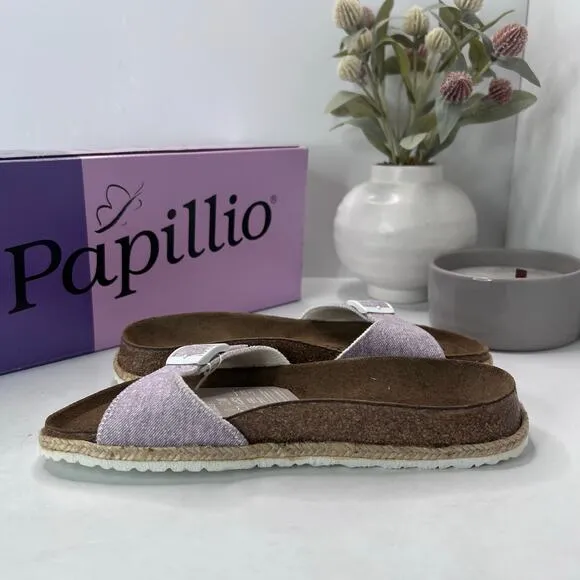 Papillio by Birkenstock Madrid PAP Sandals Beach Purple Women 5/EU 36 NWB Narrow