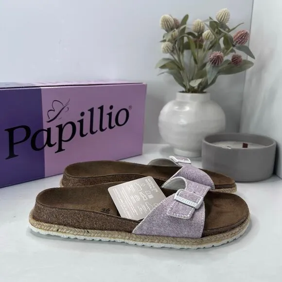 Papillio by Birkenstock Madrid PAP Sandals Beach Purple Women 5/EU 36 NWB Narrow