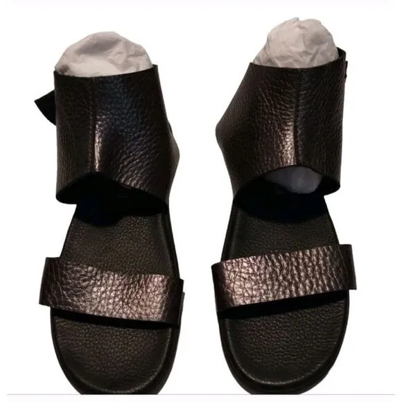 Pedro Garcia Peonia‎ Sandal Cervo Lame Leather Gladiator Boho