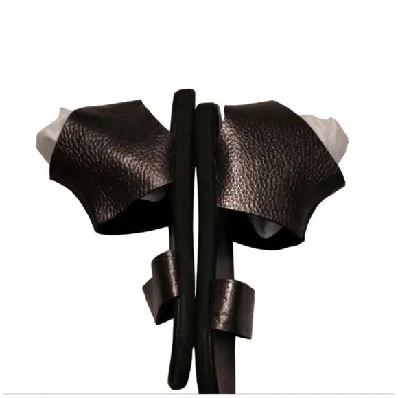 Pedro Garcia Peonia‎ Sandal Cervo Lame Leather Gladiator Boho