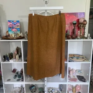 Pendleton wool skirt vintage size 18 // 32” waist wool equestrian skirt