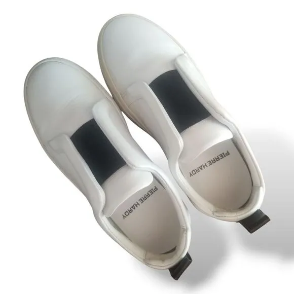 Pierre Hardy Slider Laceless Leather Low-Top Sneakers 36/6