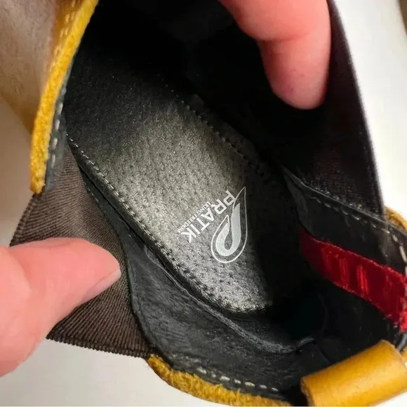Pratik Walking Freedom Leather Chelsea Boot Mustard 38