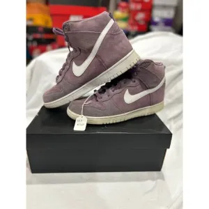 Pre Owned Nike Dunk Low Violet Dust Basketball Sneakers Size 10.5 Lace Up