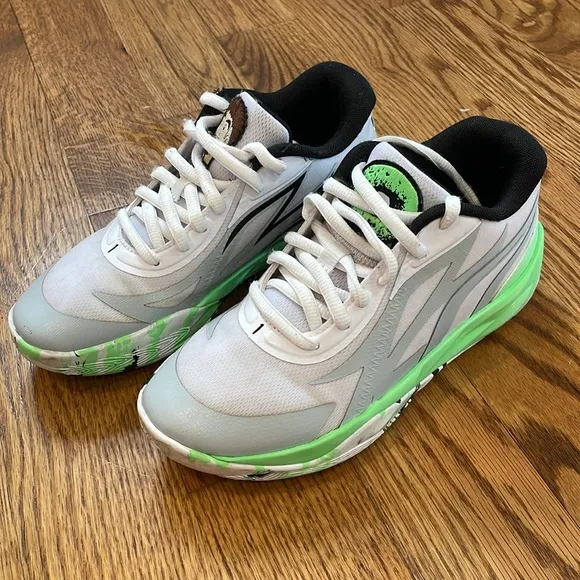 Puma Kids Mb.02 Lo Lamel-O Basketball Sneakers. Size 5. Excellent Condition.