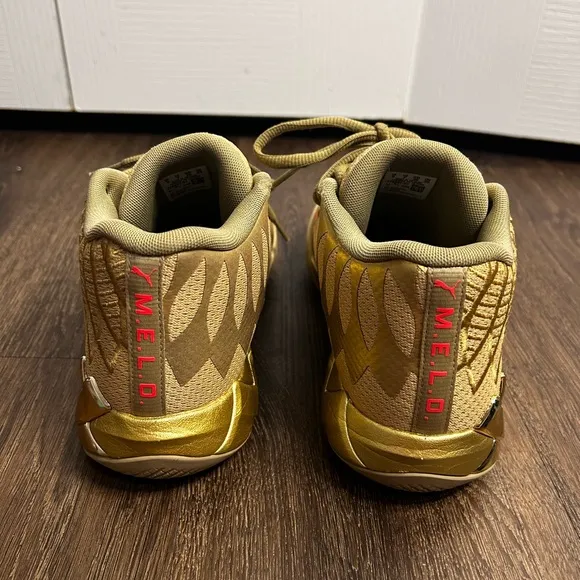 Puma LaMelo Ball MB.01 Golden Child (PS) Little Kids Sneakers Size‎ 7 Basketball