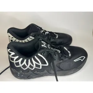 PUMA MB.01 Lo Team Colors Basketball Sneakers Shoes Black Size 9