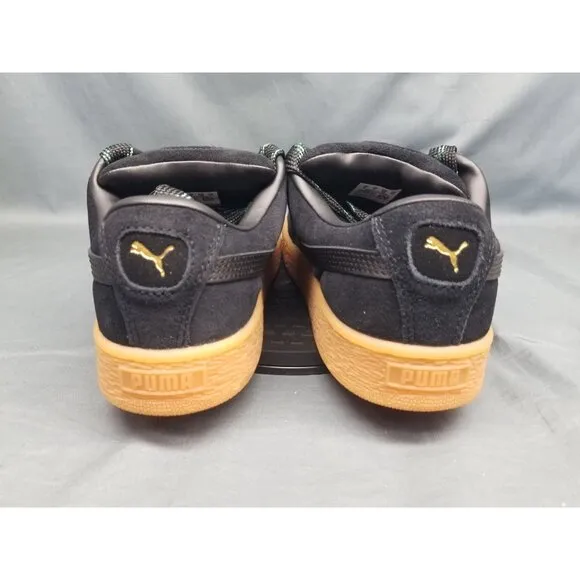 Puma Suede XL Skate Jr Sneakers Black Vine Gum Boys Size 6 NEW NO BOX!