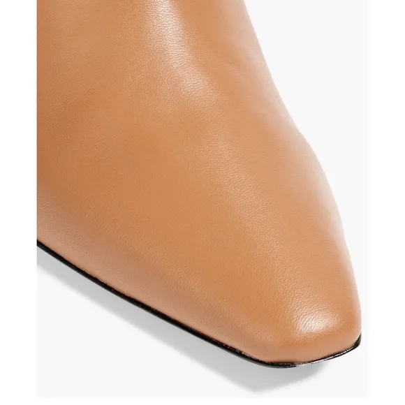 RAG and BONE Rio leather ankle boots Light Brown Pointed Toe Size 38 US 8